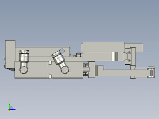 2018SOLIDWORKS0302上升夹线机构左视缩略图