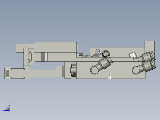 2018SOLIDWORKS0302上升夹线机构右视缩略图