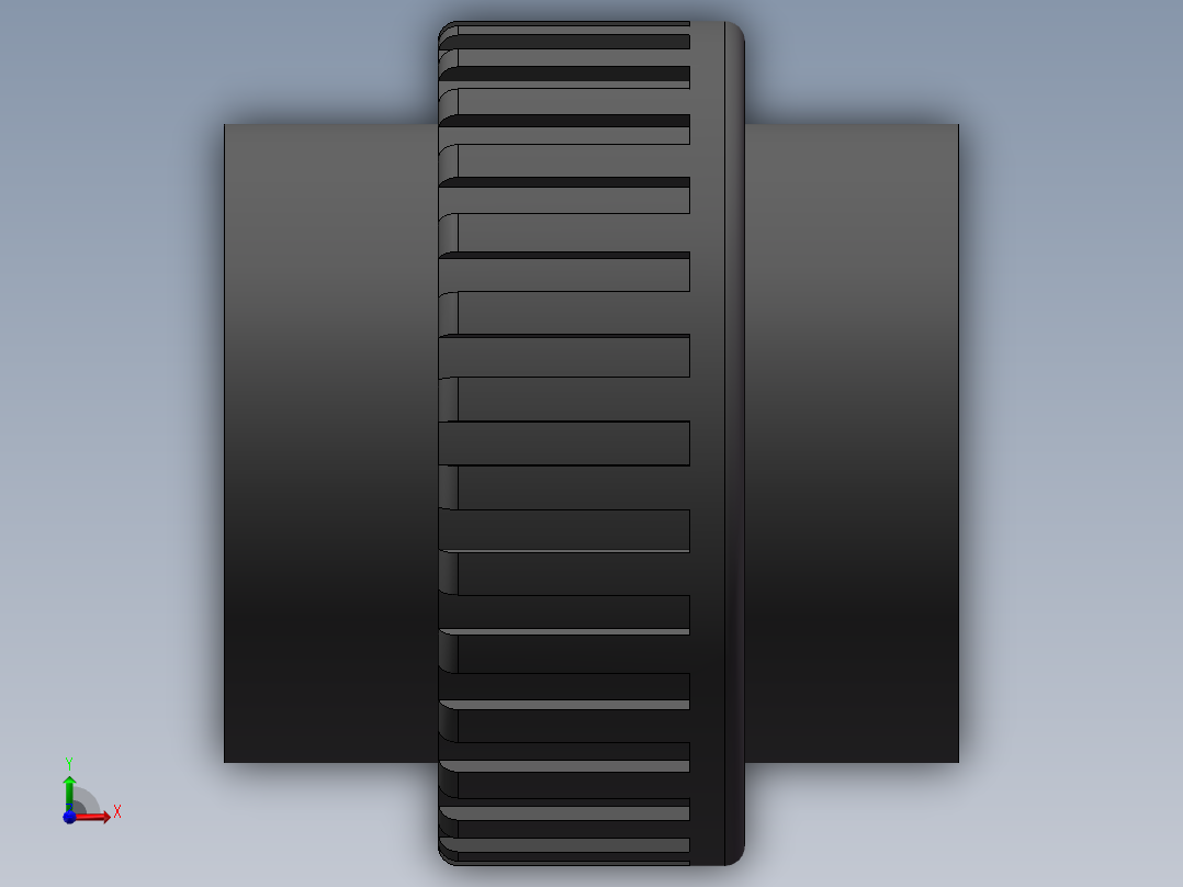 UNION_DN100_PN10_UPVC前视图