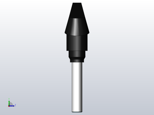 可调位紧定手柄B[AFH-M8-40B]左视缩略图