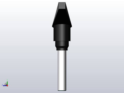 可调位紧定手柄B[AFH-M8-40B]右视缩略图