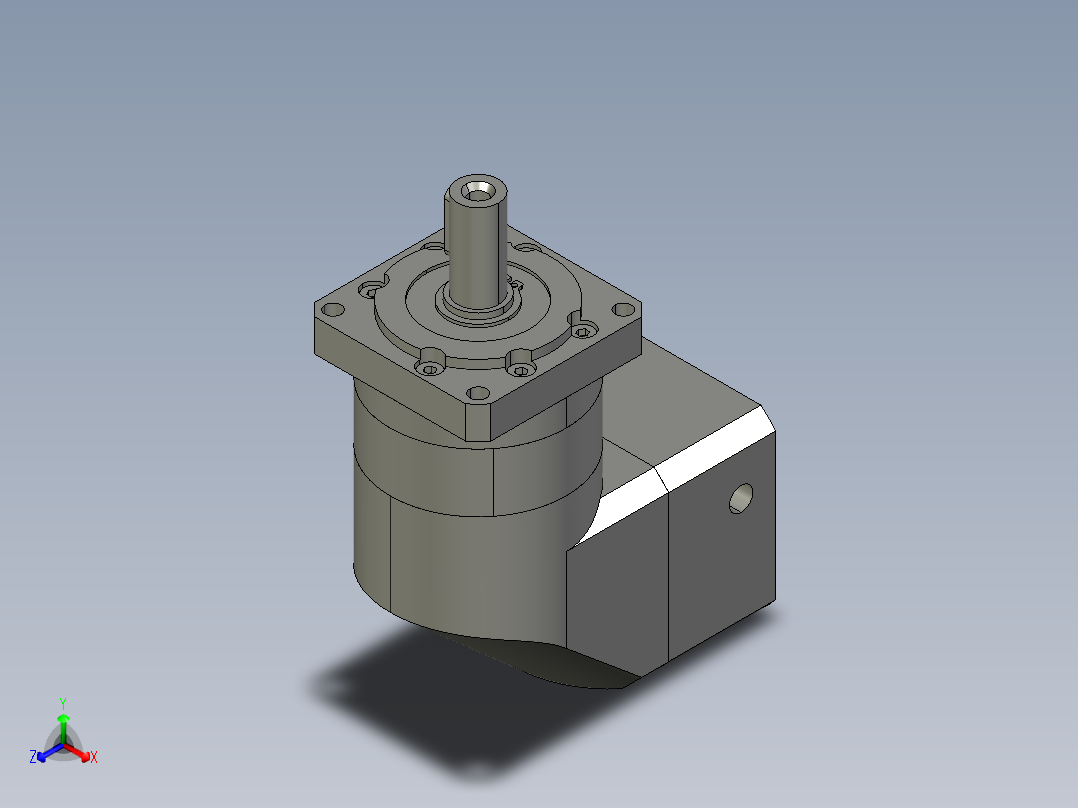 PVFN60-L1-输入8-381-M4-667-LR32正等轴测图