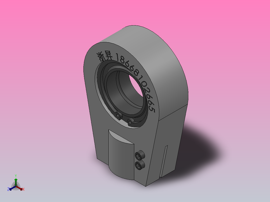 油缸耳环GK...NK系列[GK35NK].rar.rar正等轴测图