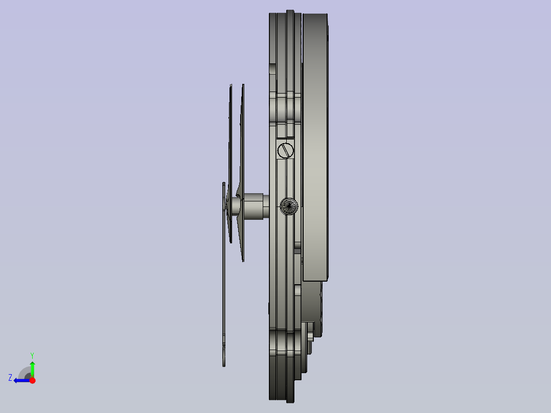 A0004977-美优达 9039 机芯右视图