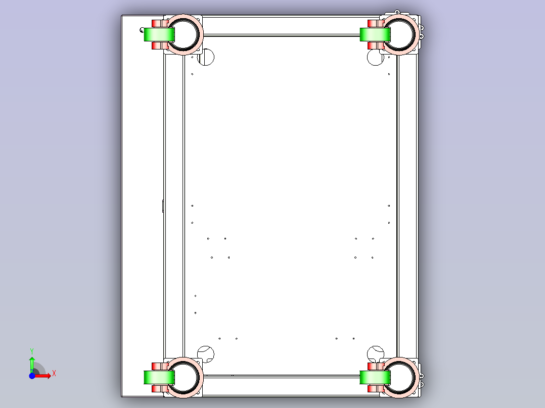 弹簧寿命测试设备前视图
