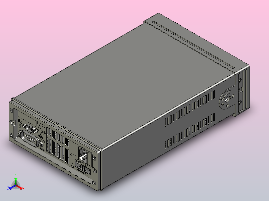 E3645A 80W 电源主视图