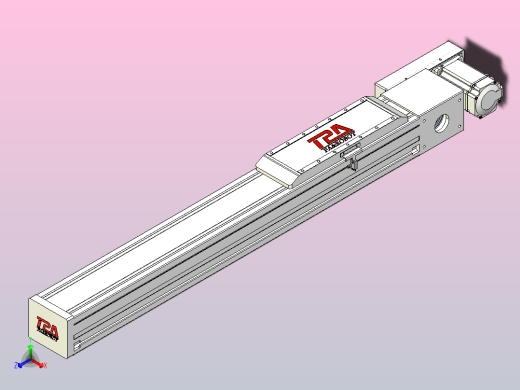 伺服电机集成皮带传动直线执行器TPA-OCB-120-224-L550-MR-P75-N3