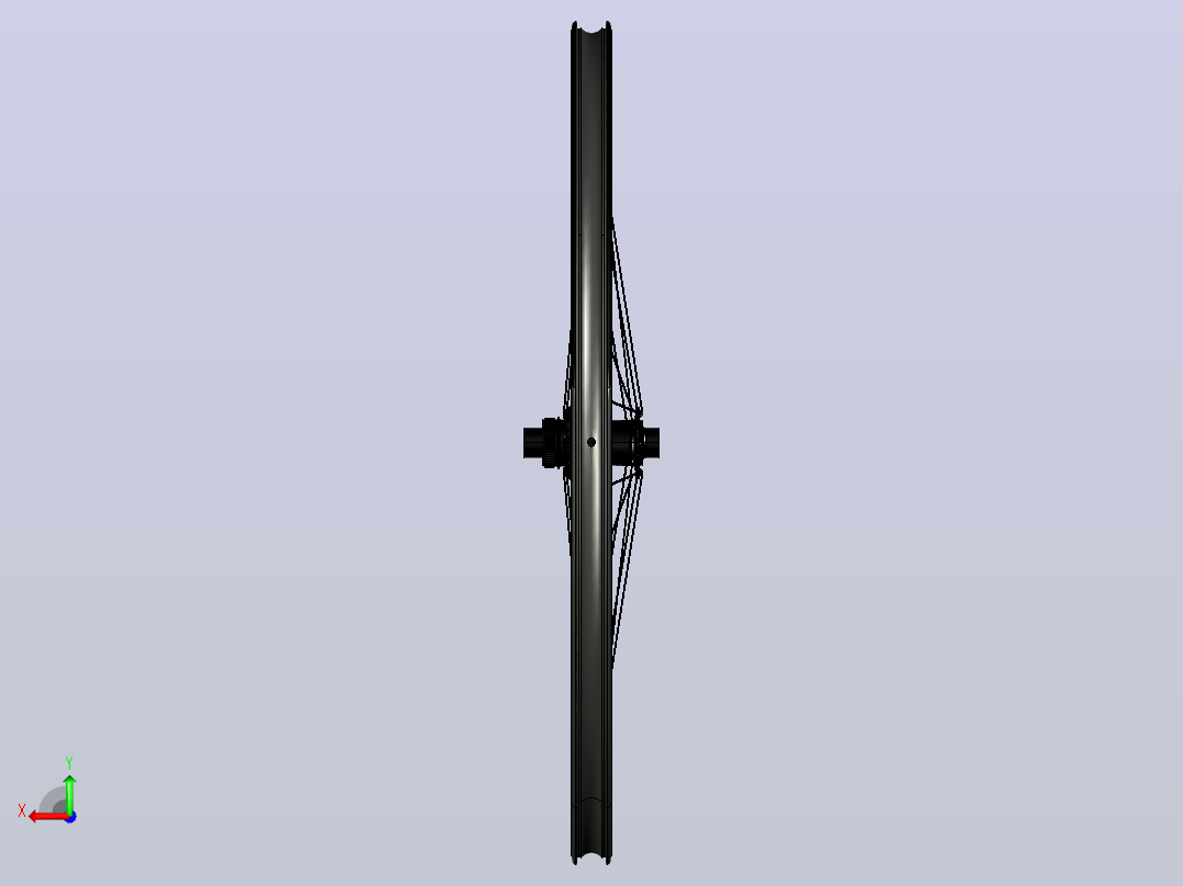 Oquo RP35 Ltd前轮后视图
