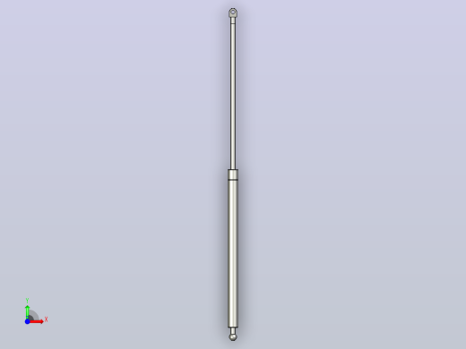 gsb22-e-d-s290_asm氮气弹簧前视缩略图