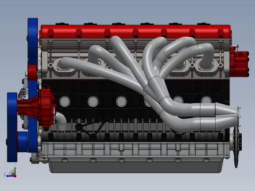 丰田 2JZ GTE 发动机右视缩略图