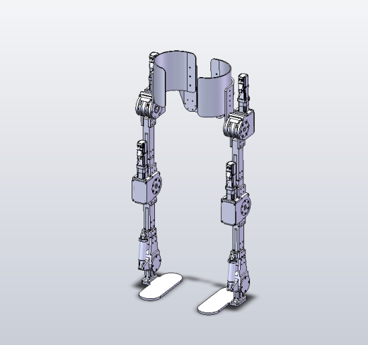 穿戴式下肢外骨骼机器人 SW+CAD+说明书缩略图