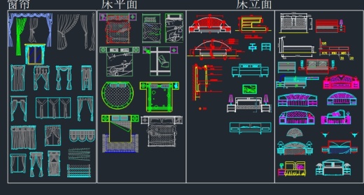 常用全套家装CAD图块室内CAD图块素材缩略图