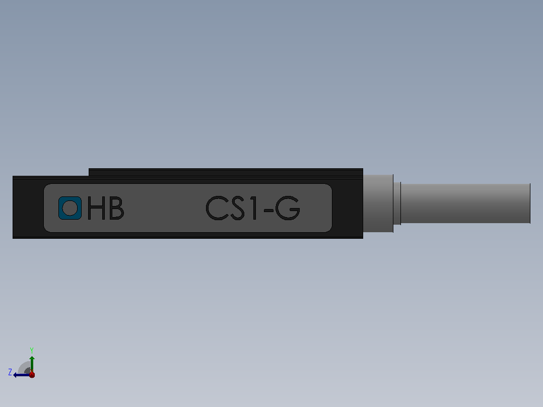 CS1-G系列磁性开关[HCS1-G]右视图