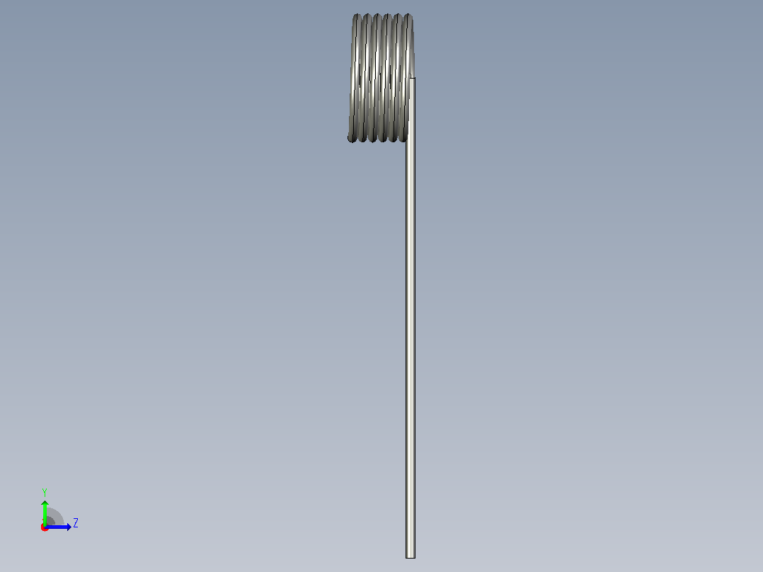 扭转弹簧torsion_spring_t014-270-125-x-l左视图