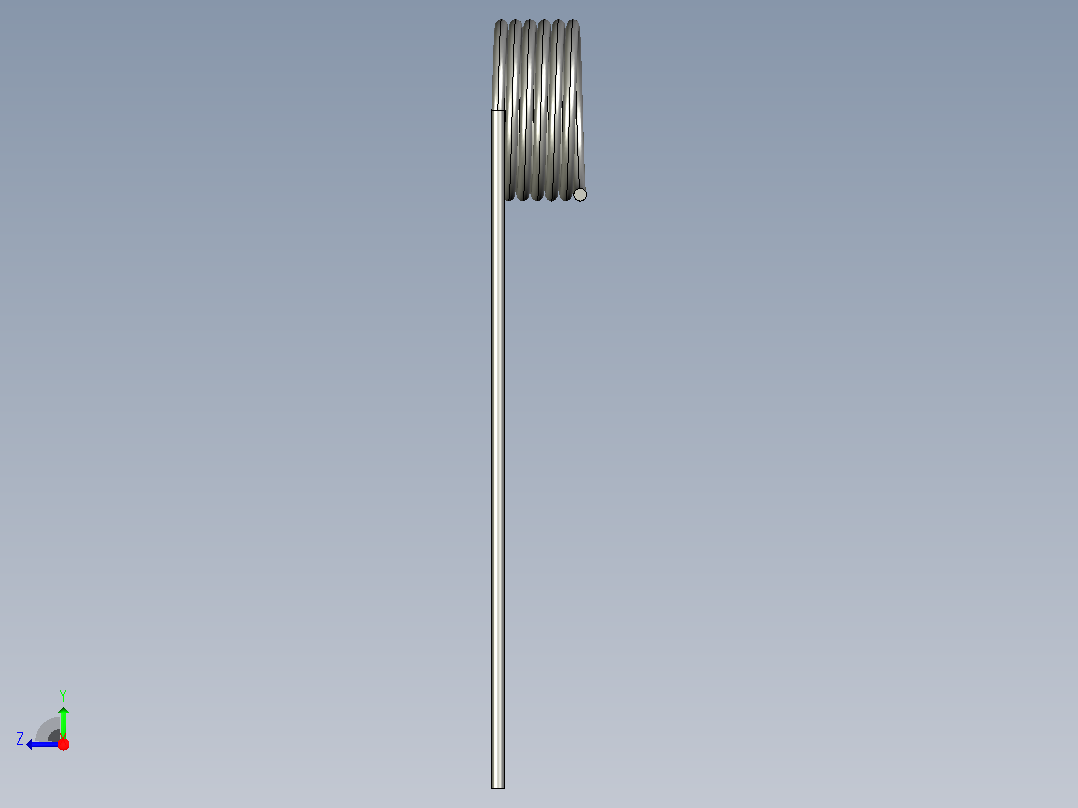 扭转弹簧torsion_spring_t014-270-125-x-l右视图