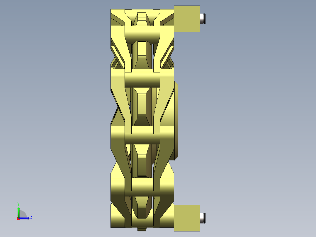 刮渣装置（实际应用左视图