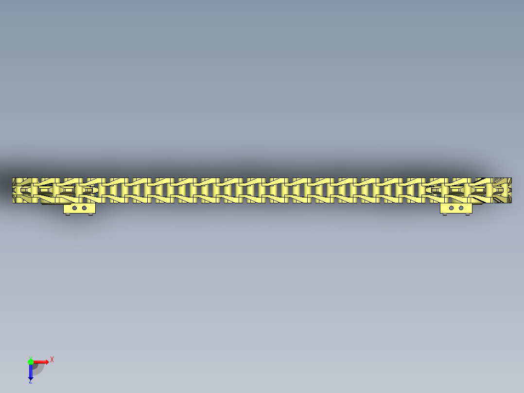 刮渣装置（实际应用俯视图
