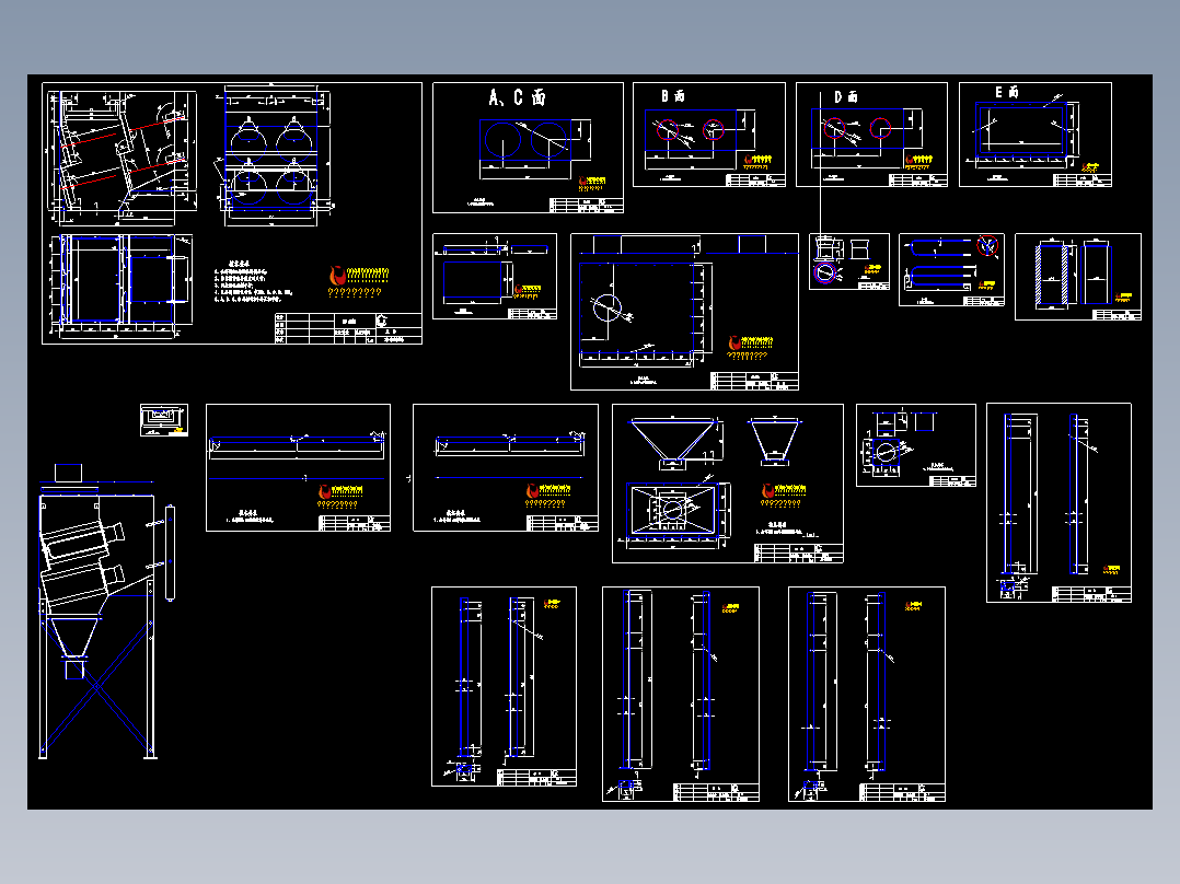 进口XD 除尘器全套图
