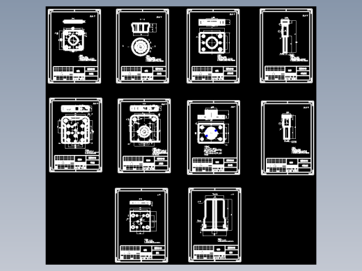 分度盘冲孔落料复合模