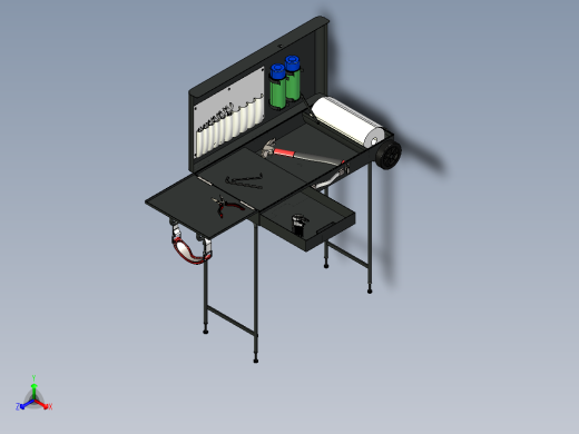 便携式折叠工具箱