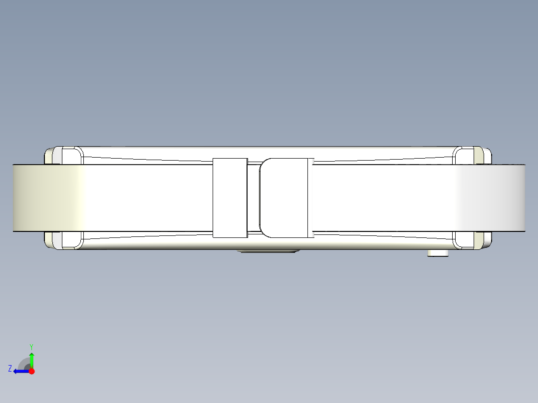 华为手环右视图