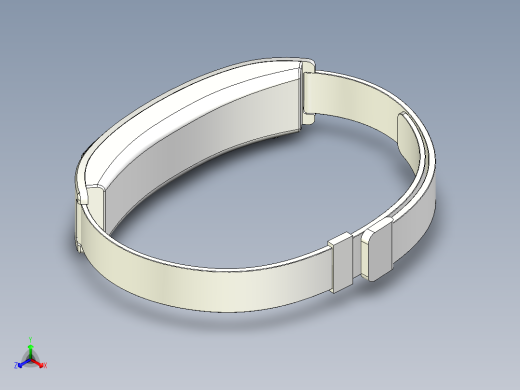 华为手环正等轴测缩略图