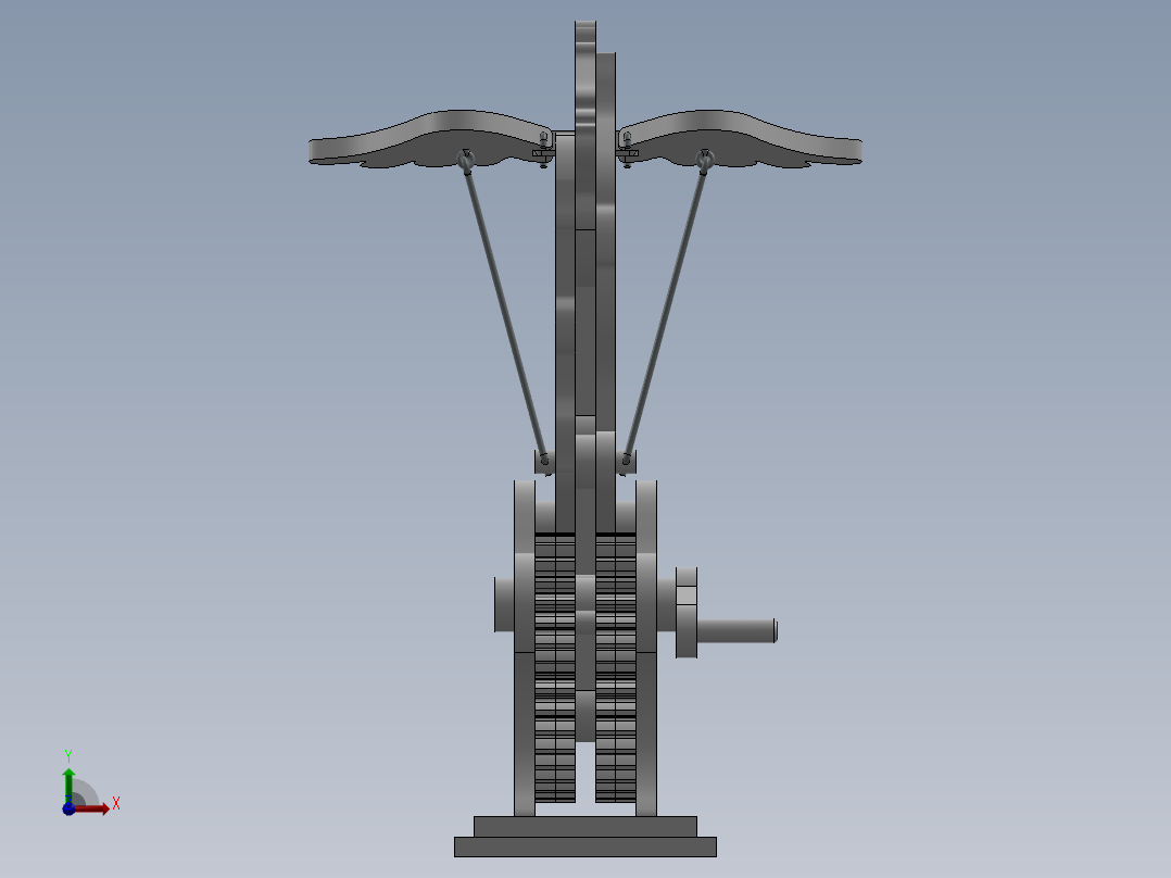 激光下料拼图丘比特SOLIDWORKS 2014-STEP _ IGES前视图