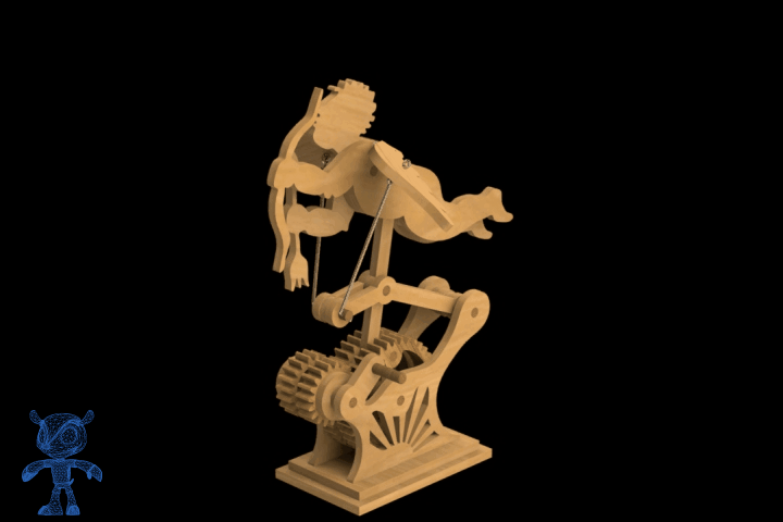 激光下料拼图丘比特SOLIDWORKS 2014-STEP _ IGES