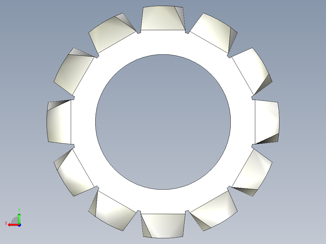 EXTERNAL TOOTH LOCK WASHER for M6 SCREW.x_t后视图
