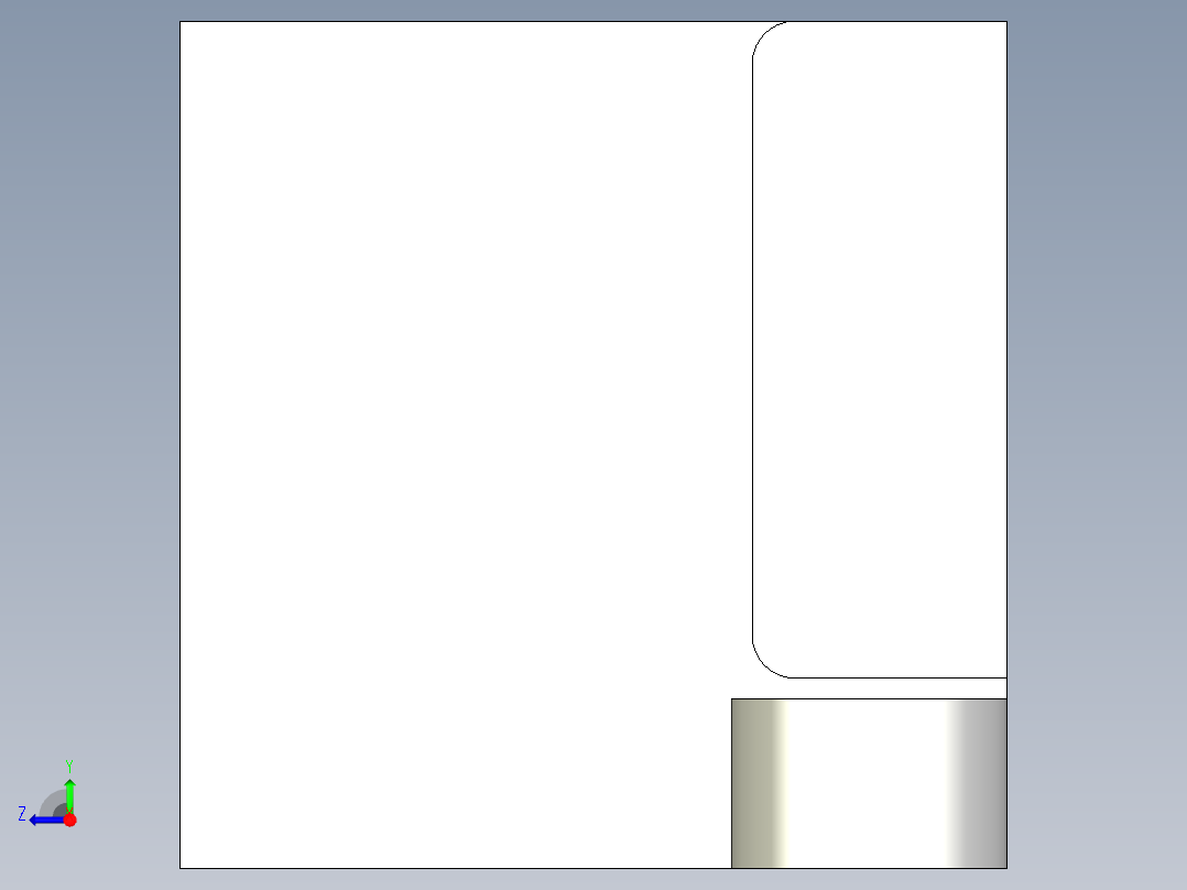 1反射型MA运动传感器 短型 (H型)右视图