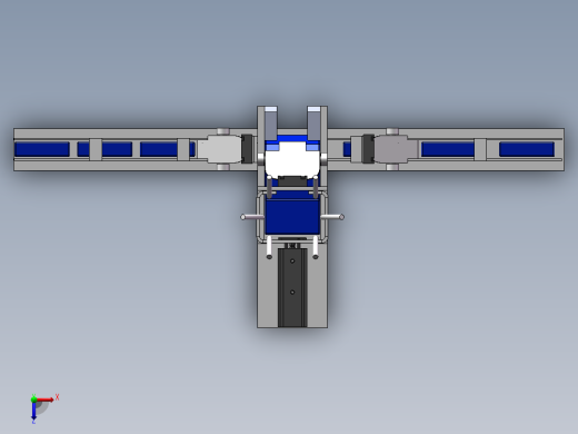 烟包补包器机构俯视缩略图