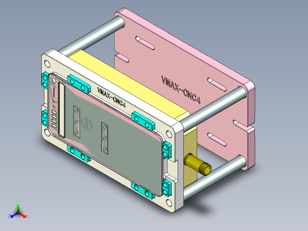VMAX-CNC4-0827正等轴测图