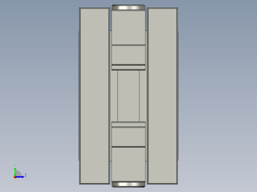 普通气爪PH01-16A左视图