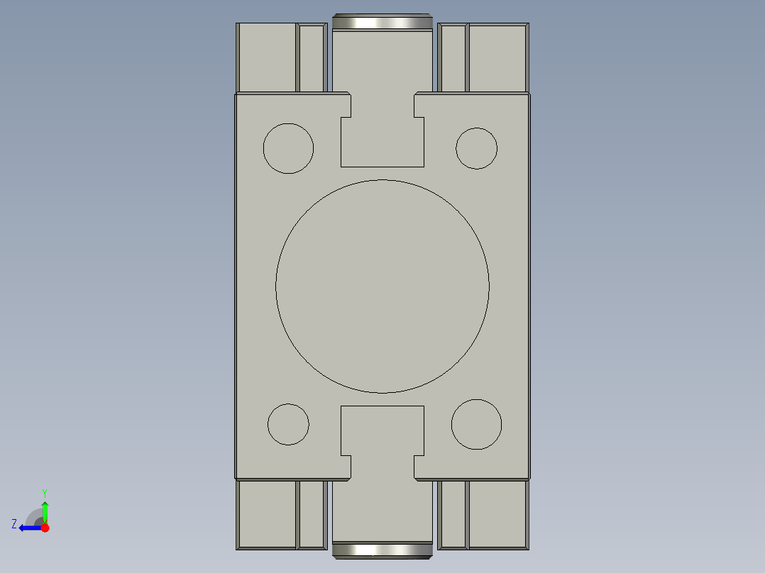 普通气爪PH01-16A右视图