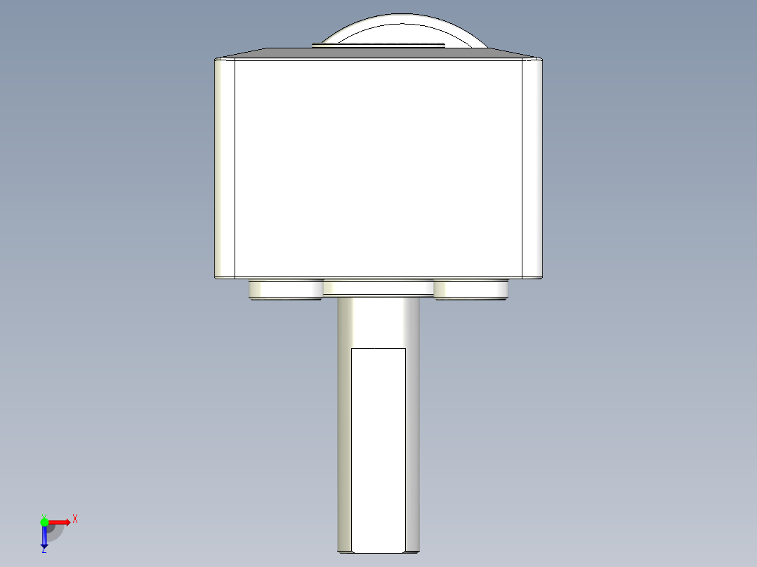 12V JGY370-D7 DC减速电机俯视图