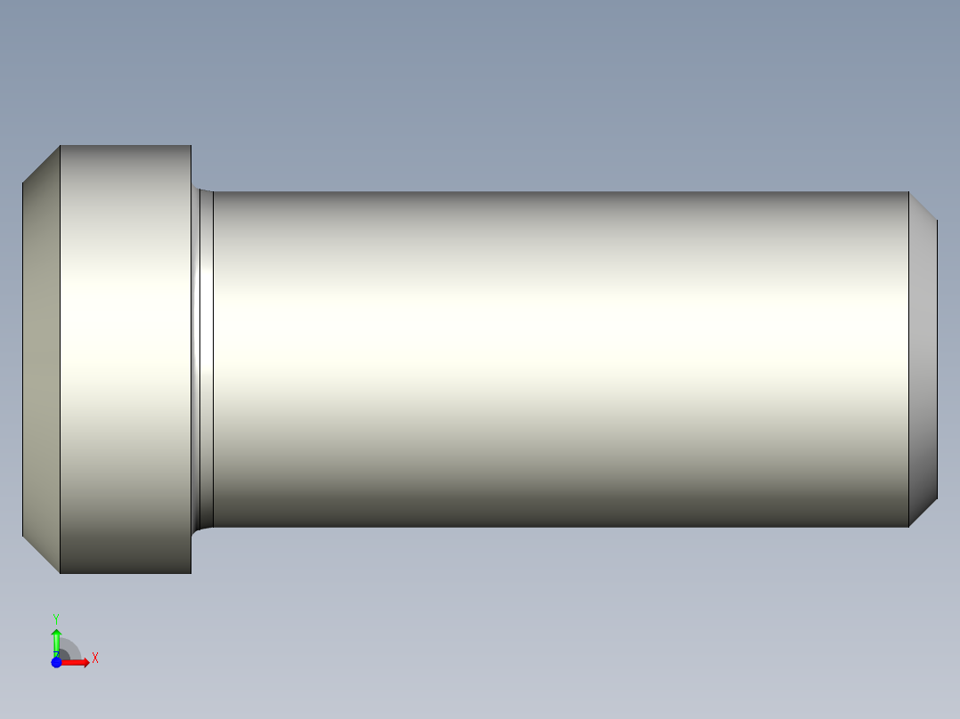 螺钉-Hexalobular_socket_screw-M18-40-40-9-23-11-C2.stp前视图