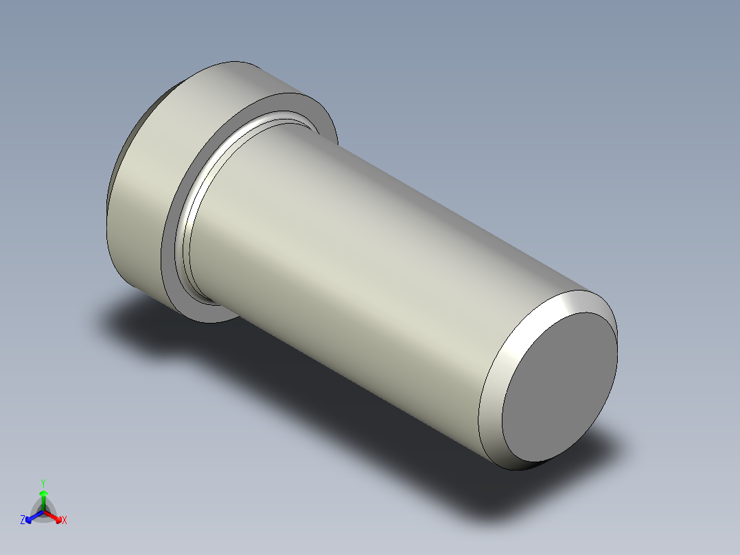 螺钉-Hexalobular_socket_screw-M18-40-40-9-23-11-C2.stp正等轴测图