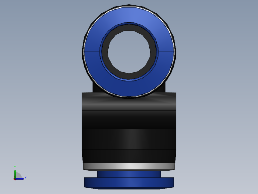 气嘴-Ø10 UNIÃO T (C00601000)左视缩略图