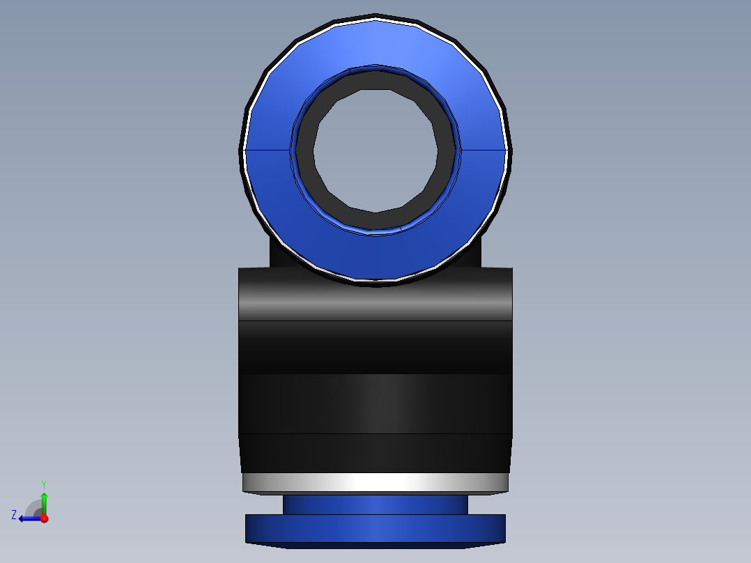 气嘴-Ø10 UNIÃO T (C00601000)右视图
