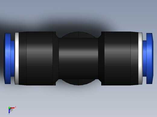 气嘴-Ø10 UNIÃO T (C00601000)俯视缩略图