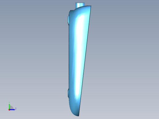 路由器外壳塑料件UG三维模型 969300左视缩略图