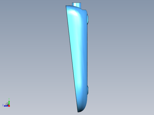 路由器外壳塑料件UG三维模型 969300右视缩略图
