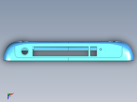 路由器外壳塑料件UG三维模型 969300俯视缩略图