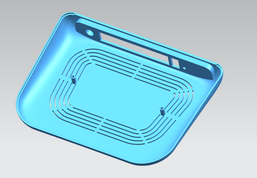 路由器外壳塑料件UG三维模型 969300