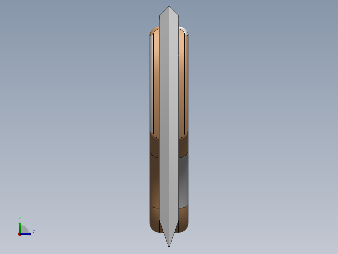 爪子刀、刀(10)左视图