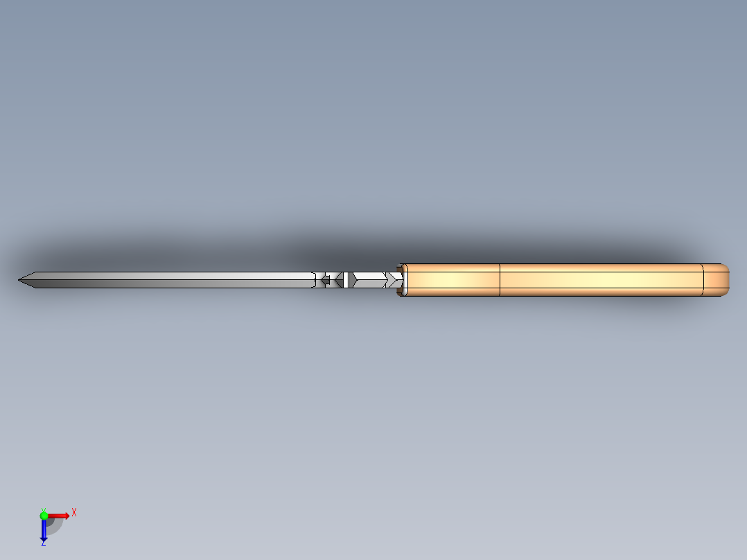 爪子刀、刀(10)俯视图