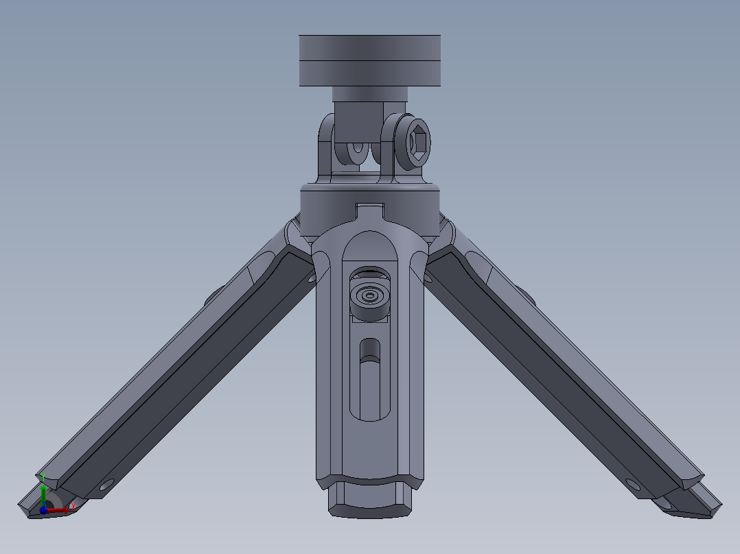 三脚架(4)前视图