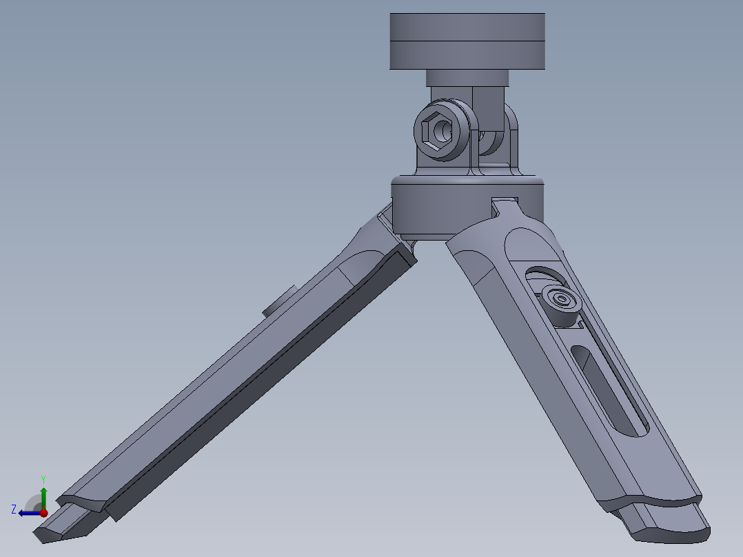 三脚架(4)右视图
