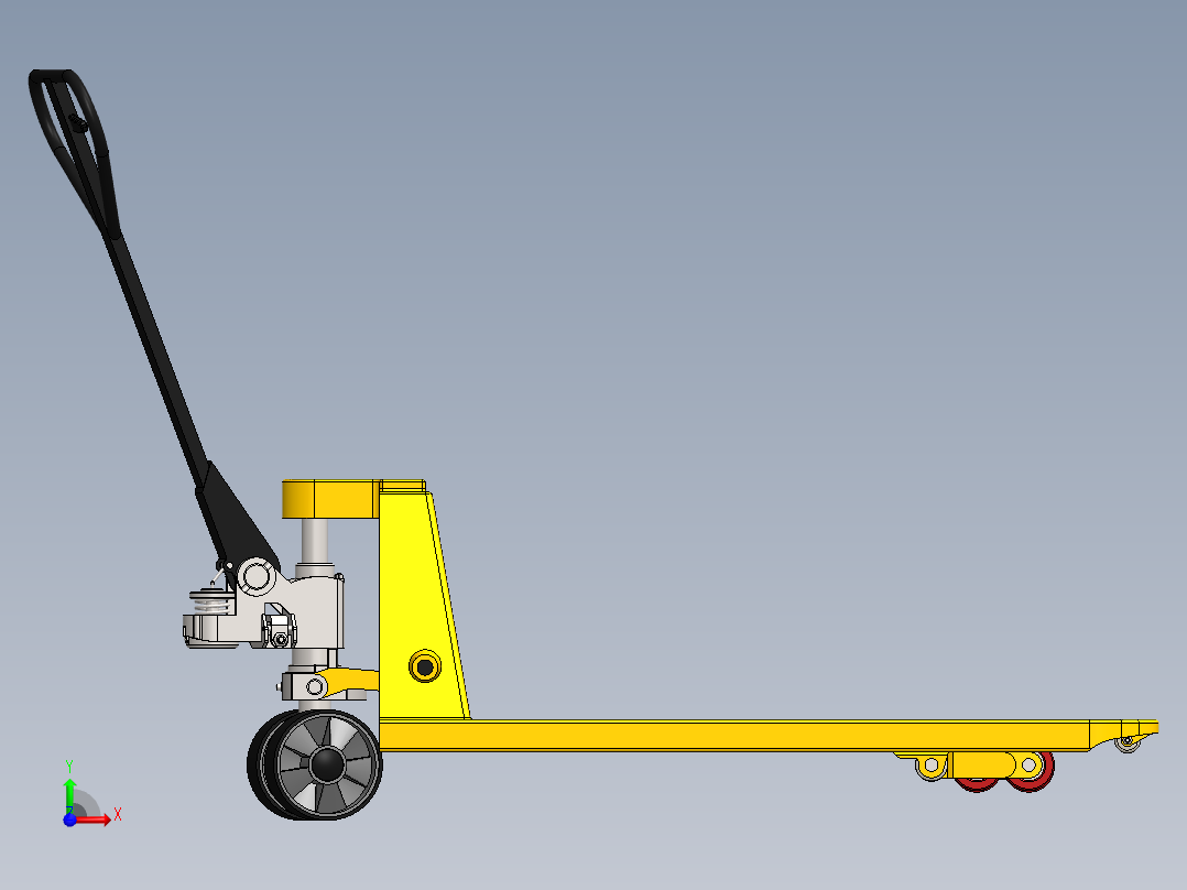 叉车、 手动叉车 SW STP前视图