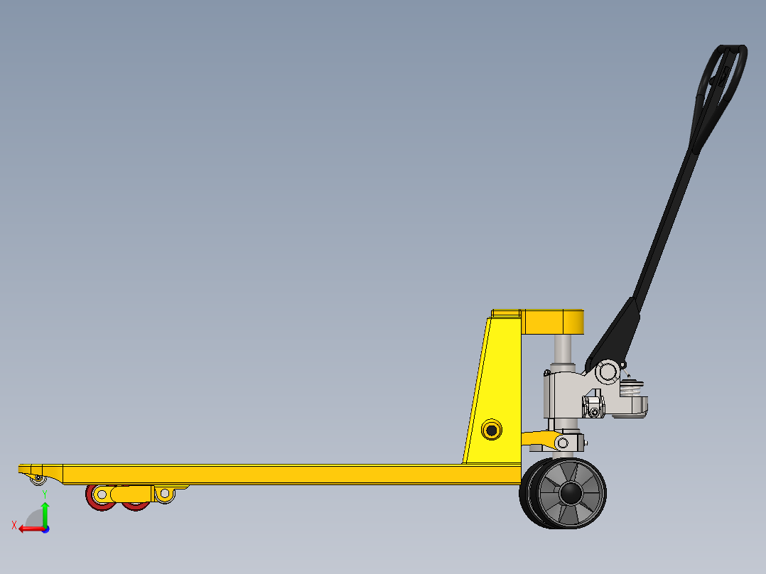 叉车、 手动叉车 SW STP后视图